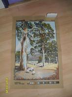 NIEUW, voorbedrukt stramien "Pastoral near Willunga. Ook DMC, Ophalen of Verzenden, Nieuw, Handborduren, Onderdeel of Toebehoren
