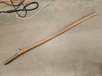 Helmstok teak gebogen, Watersport en Boten, Bootonderdelen, Gebruikt