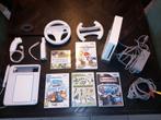 Nintendo wii set met mariokart, Spelcomputers en Games, Spelcomputers | Nintendo Wii, Ophalen of Verzenden, Gebruikt