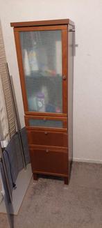 Set badkamer kasten, 2x hangende en 1x staande kasten., Huis en Inrichting, Badkamer | Badkamermeubels, Ophalen, (Half)hoge kast