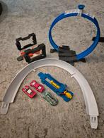 Hotwheels baan onderdelen incl auto's, Ophalen, Handmatig, Hot Wheels