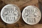Zo goed als nieuw! 2x Rivièra maison Pizzaborden, Ophalen of Verzenden, Zo goed als nieuw, Bord(en), Overige stijlen