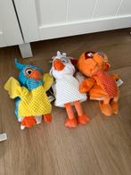Fabeltjeskrant meneer de uil, juffrouw ooievaar, bever, Kinderen en Baby's, Speelgoed | Knuffels en Pluche, Ophalen of Verzenden