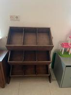 Sklum Yerai Kids Speelgoed Organiser - Walnoot, Ophalen, Zo goed als nieuw