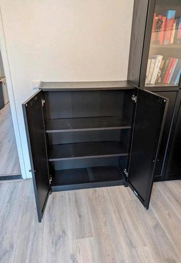 Billy Oxberg Zwartbruin Kast - afbeelding 2