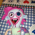 Zommer knuffel van Moshi Monsters blauw met geluid, Ophalen of Verzenden