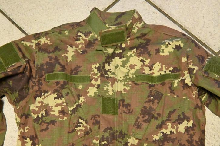 Teesar ripstop vegetato camouflage jas, Verzamelen, Militaria | Algemeen, Landmacht, Kleding of Schoenen, Amerika, Ophalen of Verzenden