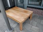 Salon tafel teak 90/120 teak, Ophalen, Gebruikt, Jaren 80, Teakhout