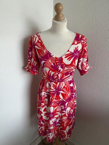 Fabienne Chapot maat 40 roze tropische mona dress 2169 beschikbaar voor biedingen