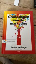 Bronis Verhage - Grondslagen van de marketing, Boeken, Ophalen of Verzenden, Zo goed als nieuw, Bronis Verhage; Marjolein Visser
