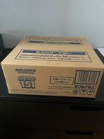 Pokémon Card 151 Booster Box Case Japanese, Ophalen, Zo goed als nieuw, Boosterbox