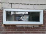 Kunststof Kozijn met Dubbel Glas, Doe-het-zelf en Verbouw, Glas en Ramen, Ophalen, Gevelraam of Ruit, Gebruikt, Minder dan 80 cm