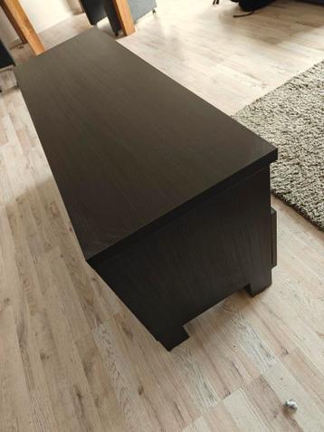 Zwart TV meubel - Ikea Besta adal - afbeelding 8
