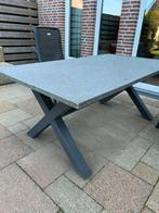 Natuursteen graniet tuintafel, Tuin en Terras, Tuintafels, Ophalen, Gebruikt, Rechthoekig, Overige materialen