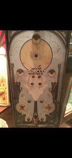 Vintage Gotham Big Shot Knikker Flipperkast Jaren 60 Speelgo, Verzenden