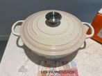 Nieuwe Le Creuset Marmite 24 cm Meringue in de doos, Gietijzer, Mvt, Nieuw, Ophalen of Verzenden