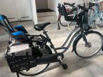 Mama fiets met kinderzitjes sparta, Fietsen en Brommers, Ophalen, 2 zitjes, Gebruikt, Sparta