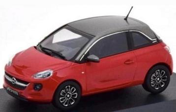 Opel Dealermodel Opel Adam 2018 rood 1:24 nieuw in doos.