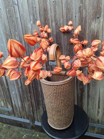 Rieten/ rotan/rattan paraplubak,stokbroodmand, opbergmand beschikbaar voor biedingen