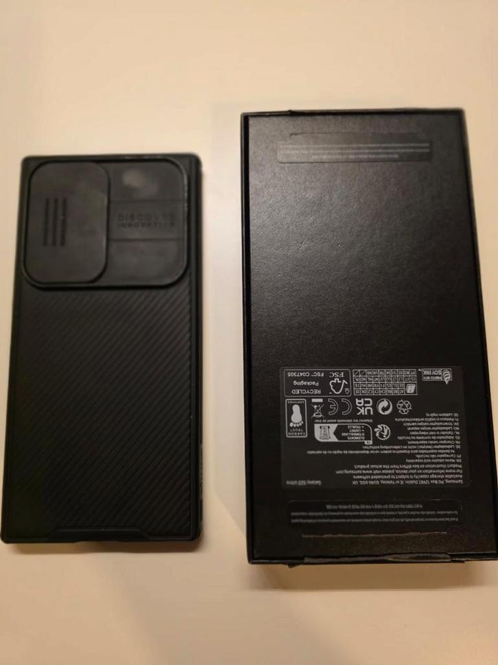 Samsung S23 Ultra + Smartwatch 6, Telecommunicatie, Mobiele telefoons | Samsung, Zo goed als nieuw, Galaxy S23, 256 GB, Zwart