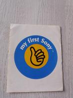 sticker MY first SONY, Ophalen of Verzenden, Zo goed als nieuw, Merk