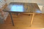 Tafel, 77 bij 120,5 bij 78 cm, Huis en Inrichting, Tafels | Eettafels, Ophalen, Gebruikt, 100 tot 150 cm, 50 tot 100 cm