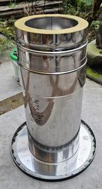 Dubbelwandig Rookkanaal Doorvoer RVS, Huis en Inrichting, Ophalen, Overige soorten, Nieuw, Inbouw