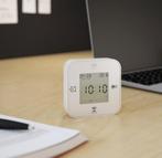 IKEA KLOCKIS - 4-in-1 Klok, Thermometer, Alarm, Timer, Ophalen of Verzenden, Zo goed als nieuw, Digitaal, Wekker of Tafelklok