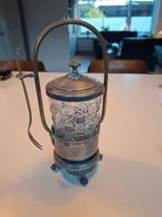 Tafelzuur potje met vork, Antiek en Kunst, Ophalen of Verzenden