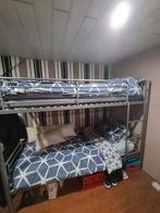 Stapelbed inclusief matrassen, Ophalen, Gebruikt, 90 cm, Eenpersoons