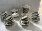Boerenhoeve service zwart 1930-1958, Antiek en Kunst, Antiek | Servies compleet, Ophalen