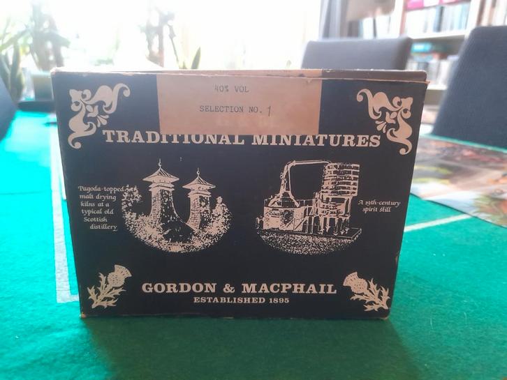 Gordon & Macphail Traditional Miniatures Whisky Set, Verzamelen, Wijnen, Nieuw, Overige typen, Overige gebieden, Vol, Ophalen