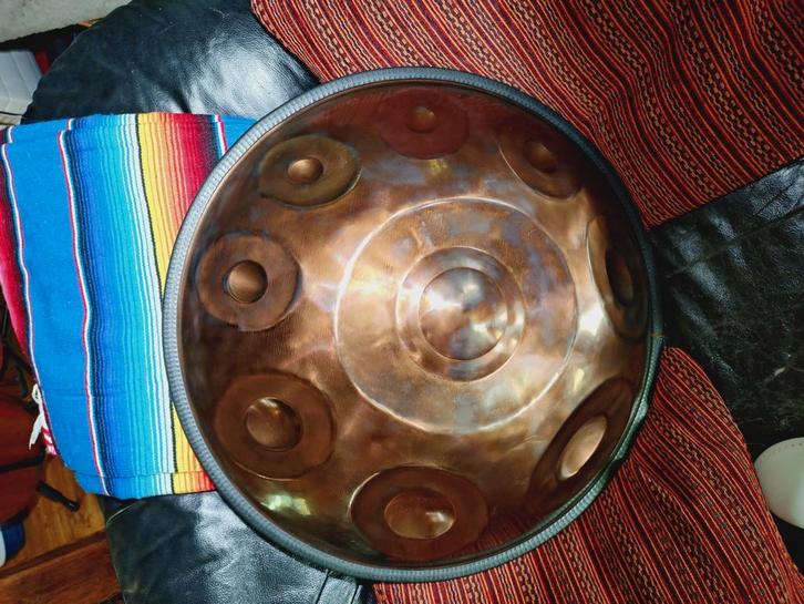 16 noot handpan F#2 pygmy, Muziek en Instrumenten, Percussie, Zo goed als nieuw, Melodische percussie, Ophalen