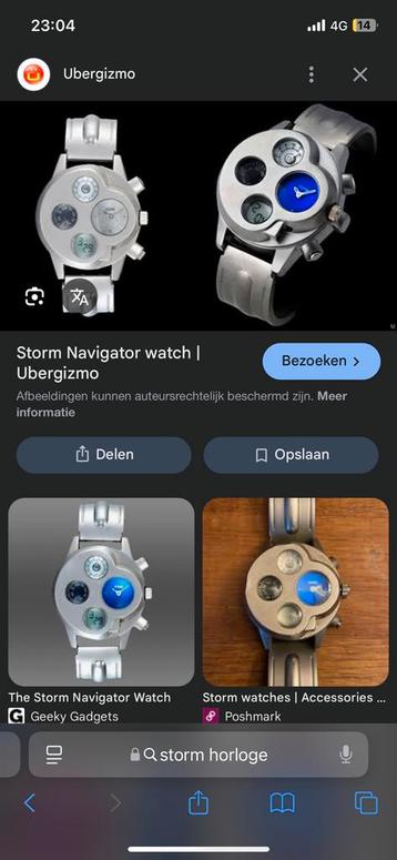 Opzoek naar dit horloge Storm navigator beschikbaar voor biedingen