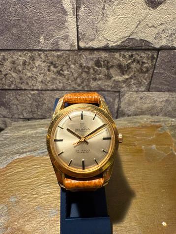 Delbana vintage herenhorloge beschikbaar voor biedingen