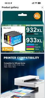 Nieuw in doos 2sets 933XL Cartridges for HP officejet, Ophalen of Verzenden, Nieuw