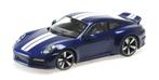 Minichamps 1:18 Porsche 992 Sport Classic Blue, Ophalen of Verzenden, Nieuw, Auto, MiniChamps