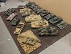 Diverse modelbouw legervoertuigen, Gebruikt, Tank, 1:32 tot 1:50, Ophalen of Verzenden