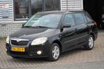 Skoda Fabia Combi 1.4-16V Tour SUPER NETTE AUTO, Auto's, Skoda, Voorwielaandrijving, Parkeersensor, 4 cilinders, Zwart