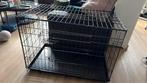 Bench zwart 91x56x62, Dieren en Toebehoren, Ophalen, Minder dan 65 cm, Hondenhok, Zo goed als nieuw