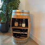 Luxe Handgemaakt Wijnrek “Sauvignon Blanc” – Kastanjehout |, 15 tot 25 flessen, Nieuw, Ophalen of Verzenden, 75 cm of meer