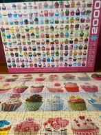 Eurographics Puzzel 2000 Stukjes - Cupcakes nieuw, Ophalen of Verzenden, Meer dan 1500 stukjes, Zo goed als nieuw, Legpuzzel