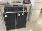 retro Peavey versterker en speakers, Gebruikt, 60 tot 120 watt, Front, Rear of Stereo speakers, Ophalen