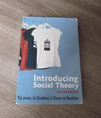 introducing social theory 2nd jones bradbury le boutillier &, Gelezen, Ophalen of Verzenden
