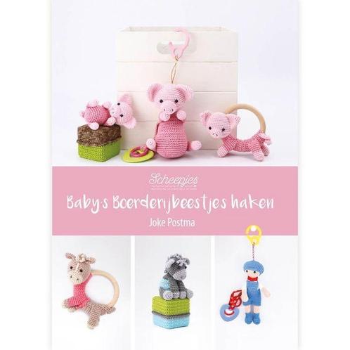 Baby's boerderij beestjes haken, Hobby en Vrije tijd, Breien en Haken, Nieuw, Haken, Patroon of Boek, Ophalen of Verzenden