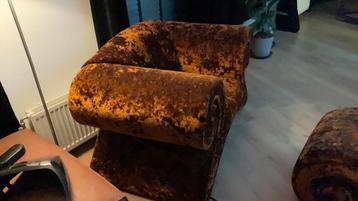 Bretz mammut fauteuil sofa stoel bijzondere stof ! beschikbaar voor biedingen