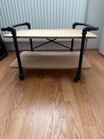 Leuk tafeltje op wieltjes, Huis en Inrichting, Tafels | Bijzettafels, Ophalen, Minder dan 45 cm, Minder dan 55 cm, Gebruikt