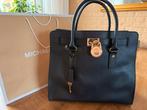 Michael Kors Hamilton Large Tote - Zwart, Zo goed als nieuw, Ophalen of Verzenden, Zo goed als nieuw, Zwart, Handtas