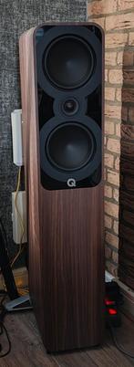 Q Acoustics 5050, Audio, Tv en Foto, Zo goed als nieuw, 120 watt of meer, Front, Rear of Stereo speakers, Ophalen