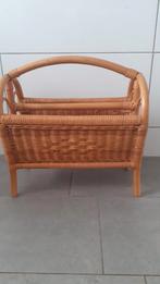 Stevige lectuurbak , vintage , rotan,, Ophalen of Verzenden
